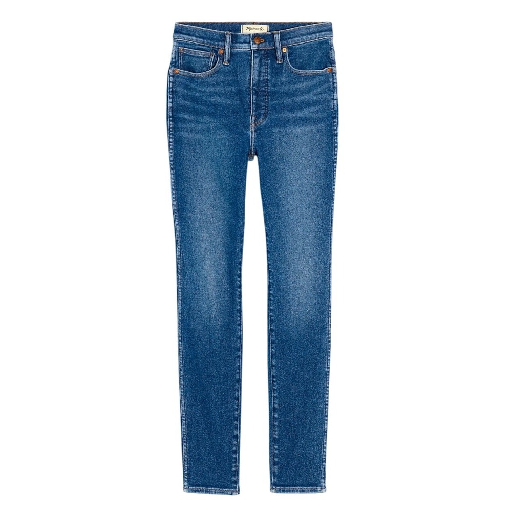 Madewell 10" High Rise Skinny Jeans Dark Wash Stretch Denim Womens Size 31